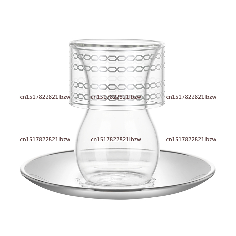 Espresso Cup Saucer - 2025 Deluxe Silver Plated Tea and