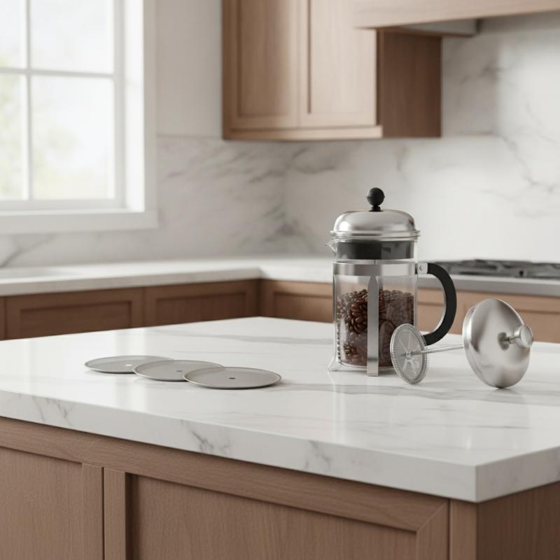 French Press Coffee & Tea - Stainless Steel French Press Filter Screen