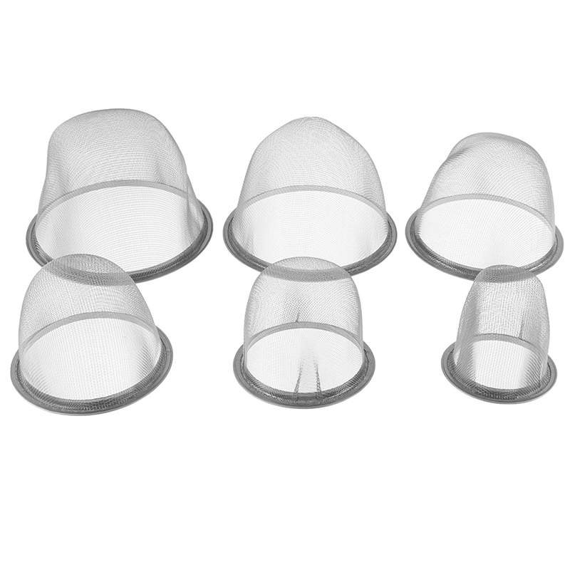 Tea Strainer Mesh - Household Outer Diameter 5/6/7/8/8.8/9.5cm Reusable Stainless
