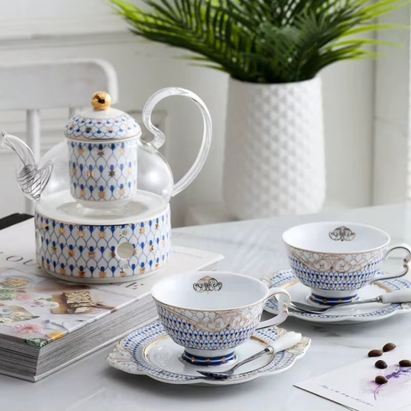 Coffee Tea English - European Style Teapot Bone China Coffee