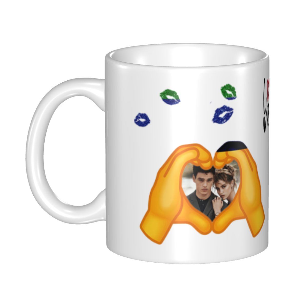 Coffee Tea Picture - Custom Couple Picture Custom Face Personalized