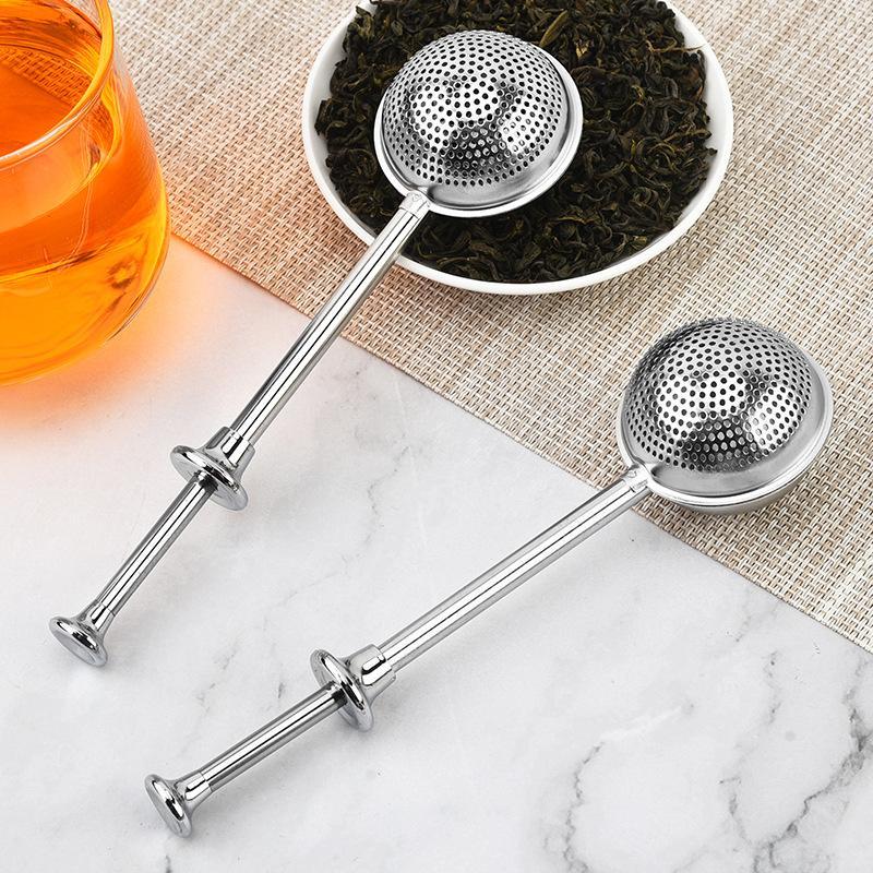 Tea Strainer Mesh - Long Handle Stainless Steel Tea Infuser