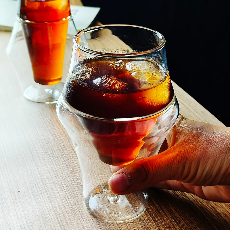 Double Wall Glass Espresso Cof - огляд і ціна Espresso Cup Saucer
