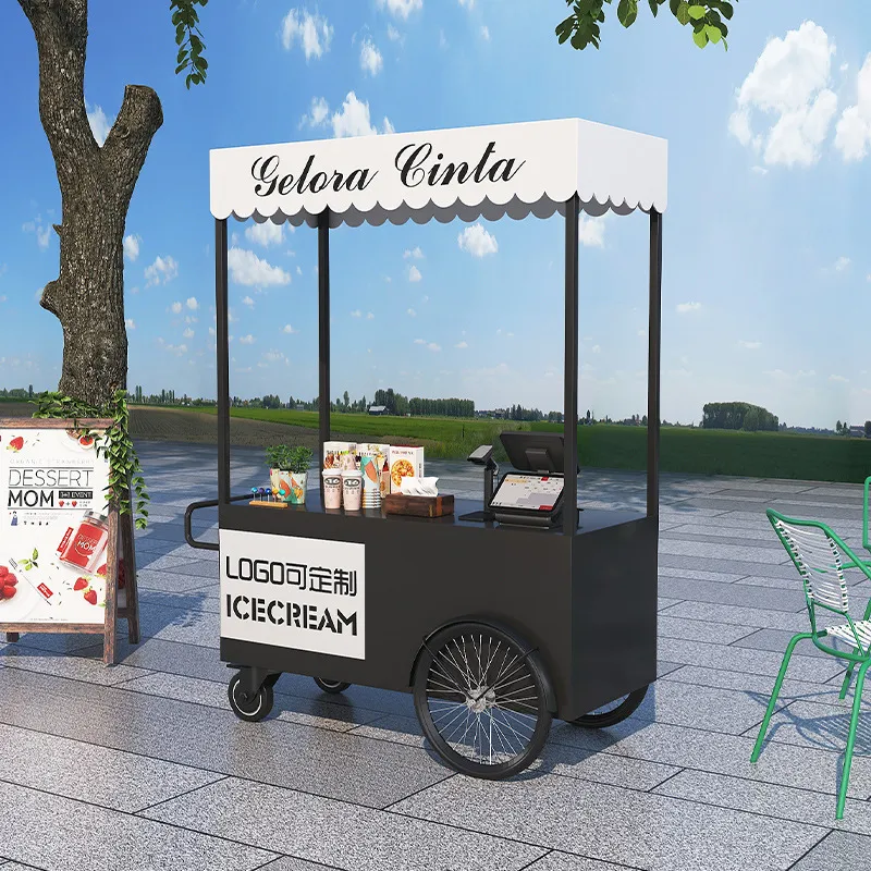 Street Food Truck Trolley Stal - огляд і ціна Coffee Tea Vendor