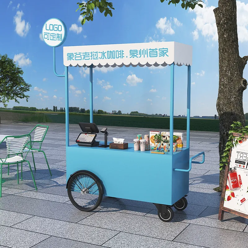Street Food Truck Trolley Stal - огляд і ціна Coffee Tea Vendor