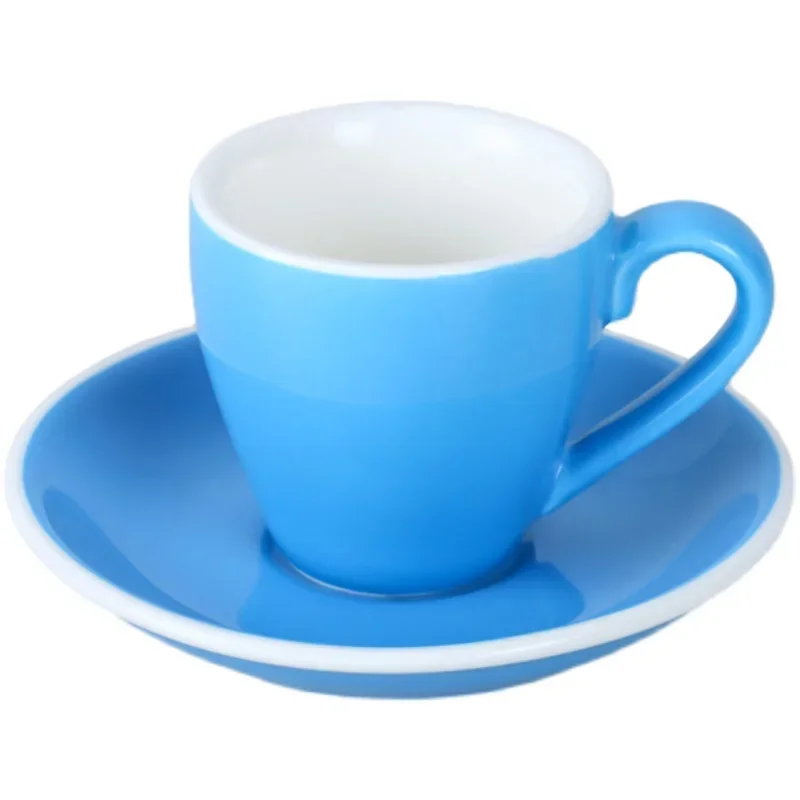 80ml Espresso Cup Solid Color  - огляд і ціна Espresso Cup Saucer
