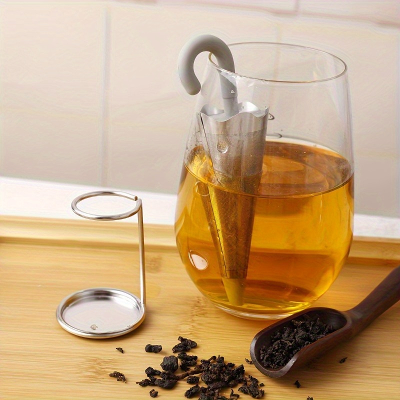 1pc Reusable Umbrella Tea Infu - огляд і ціна Tea Strainer Mesh