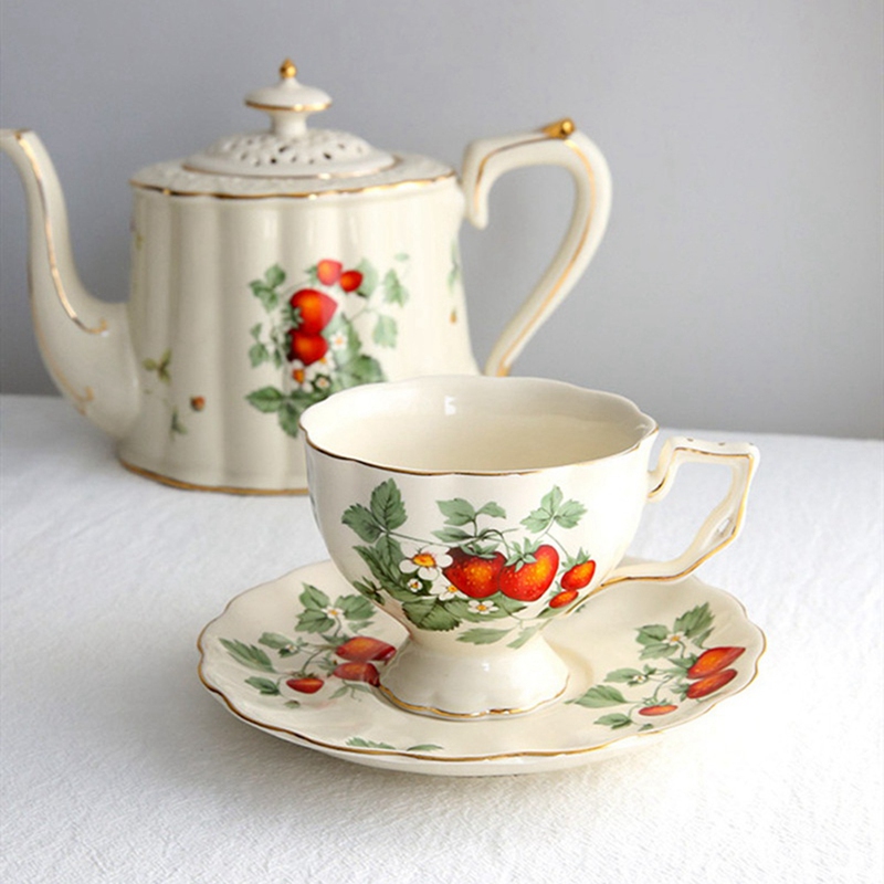 French Retro Teapot Coffee Cup - огляд і ціна Coffee Tea English