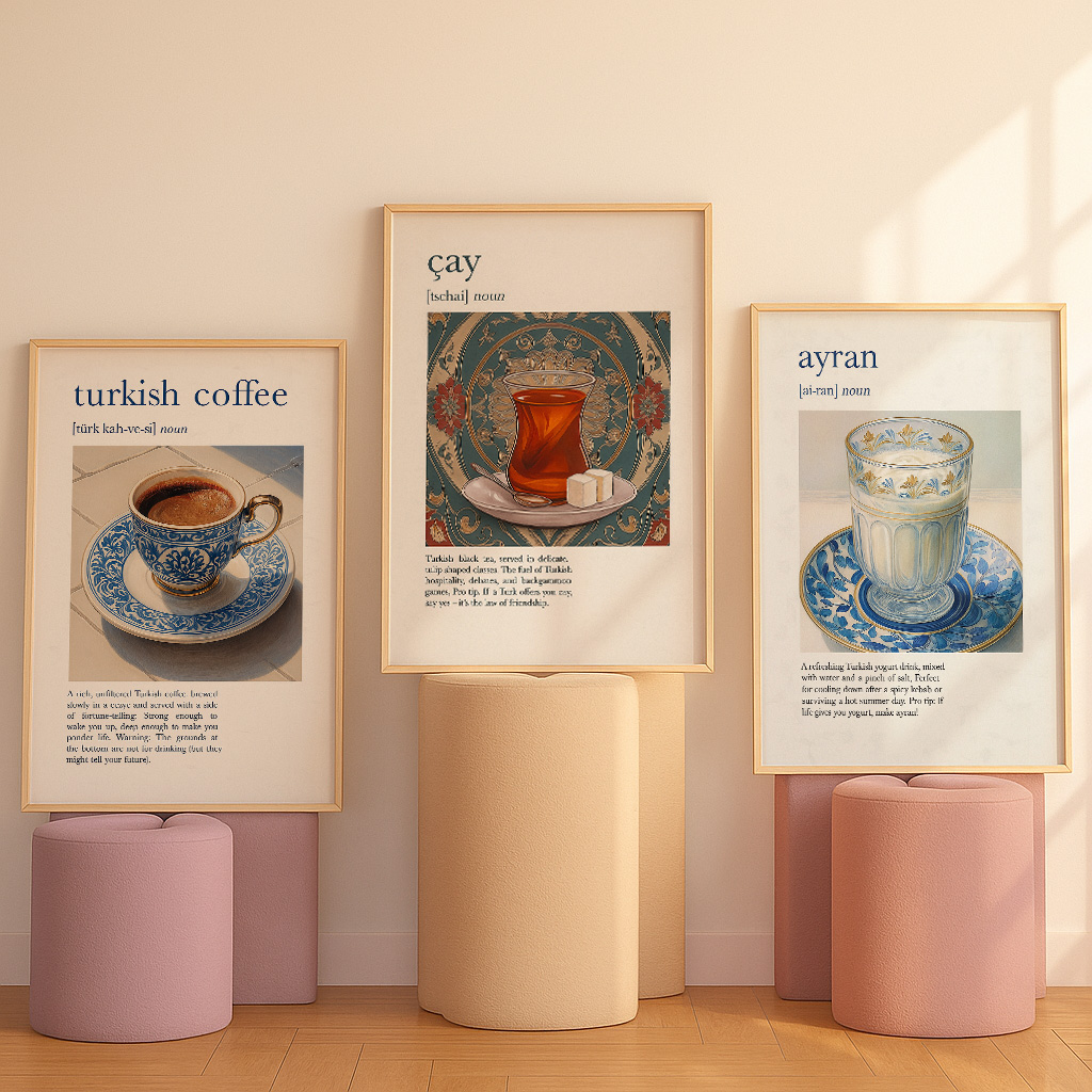 Kitchen Poster Traditional Tur - огляд і ціна Coffee And Tea Lyrics