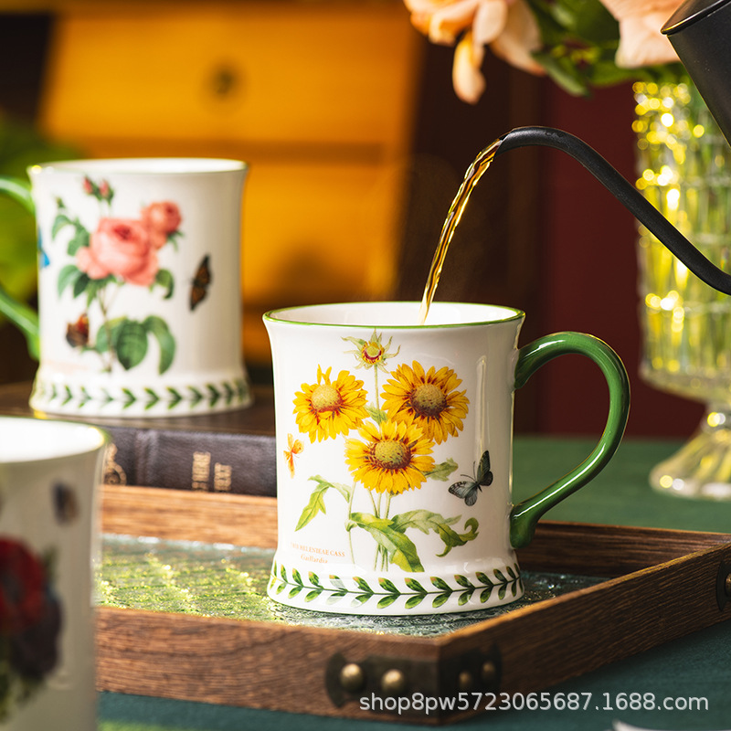 Creative Pastoral Style Cerami - огляд і ціна Coffee Tea English