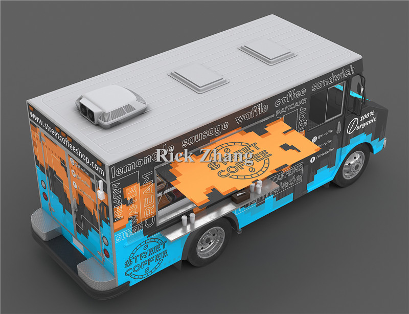 Mobile Electric Vehicle Food T - огляд і ціна Coffee Tea Vendor