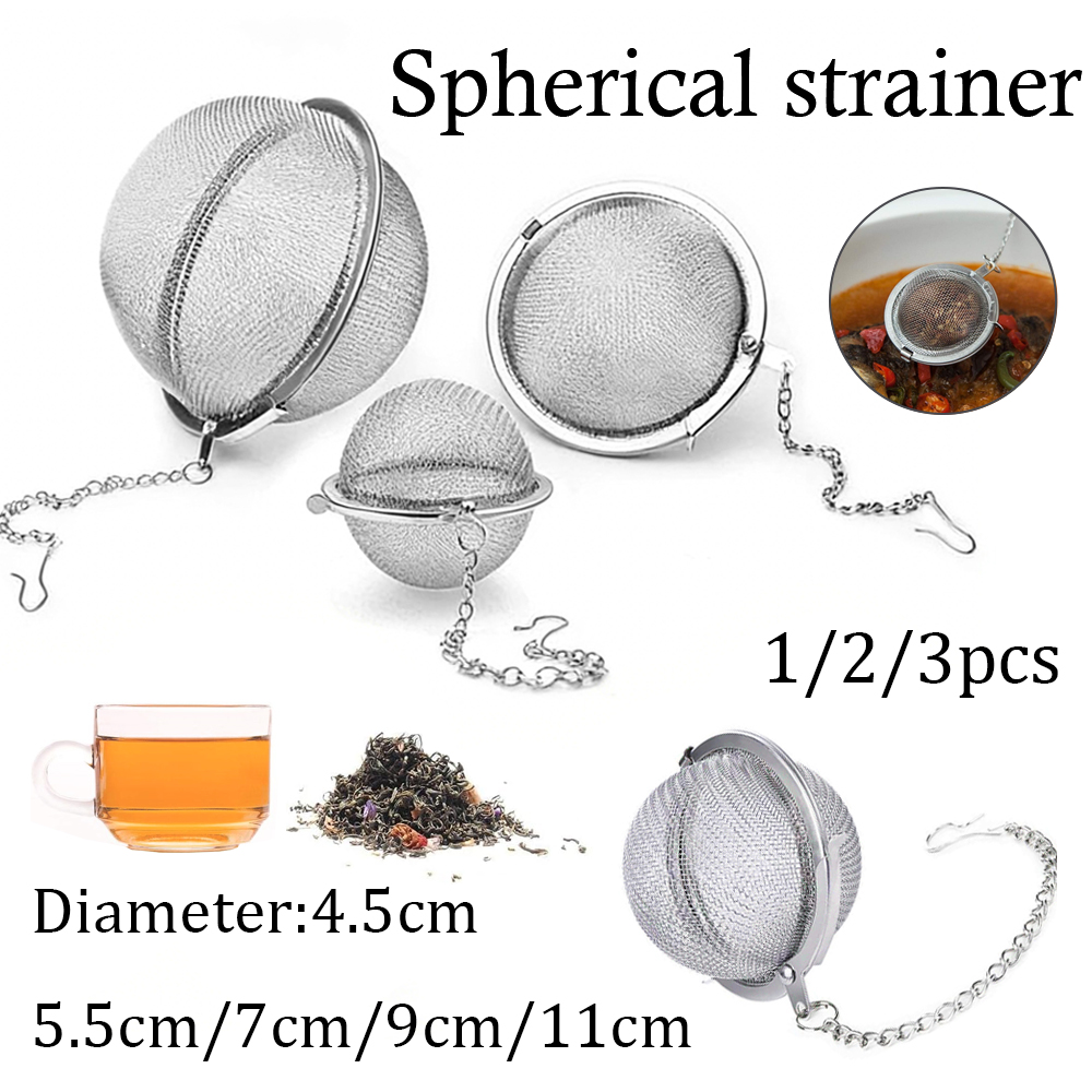 1-5pcs Tea Infuser Stainlesss  - огляд і ціна Tea Strainer Mesh