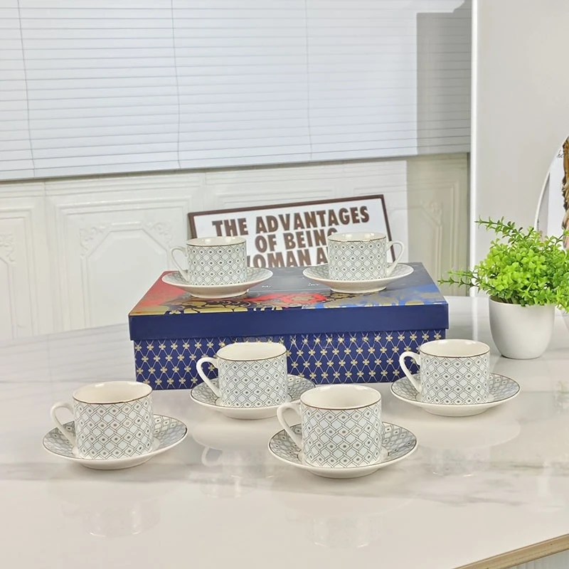 Middle Eastern And European 12 - огляд і ціна Espresso Cup Saucer