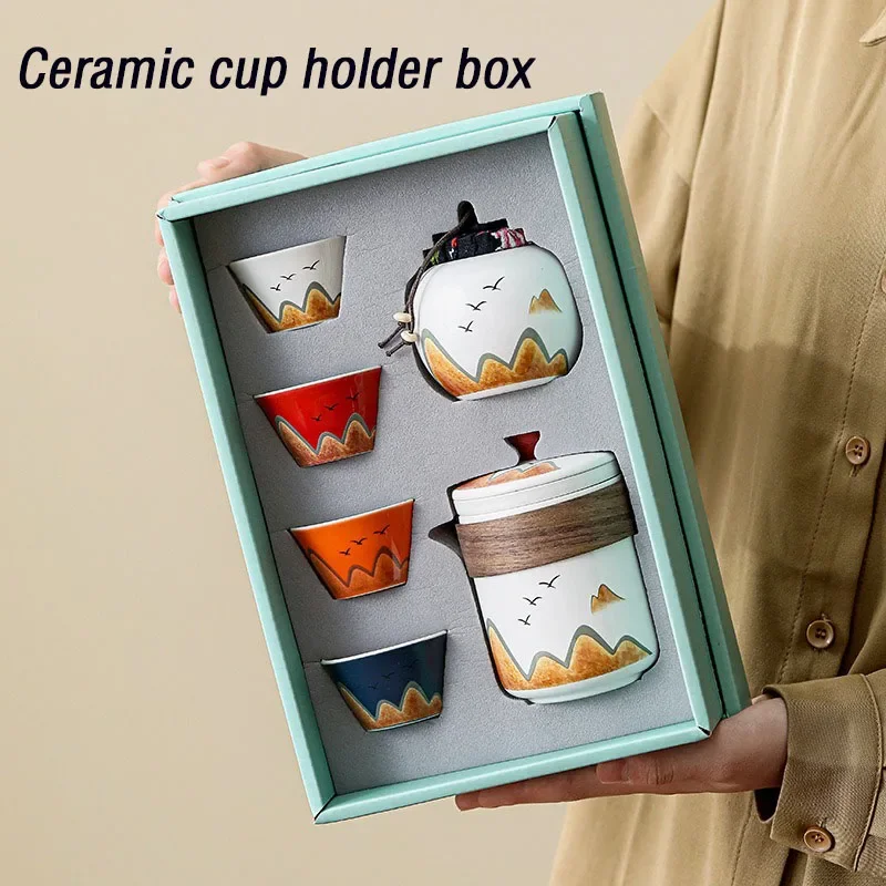 Gift Box,Chinese Style Ceramic - огляд і ціна Coffee Tea Gift Set