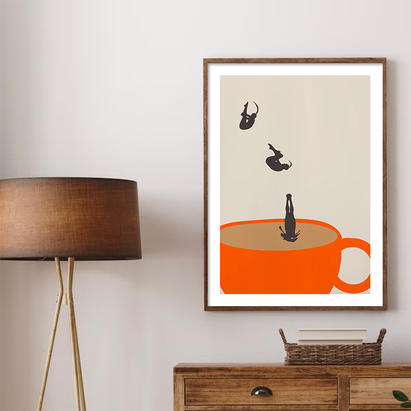 Funny Girl Coffee Tea Cup Medi - огляд і ціна Coffee Tea Picture