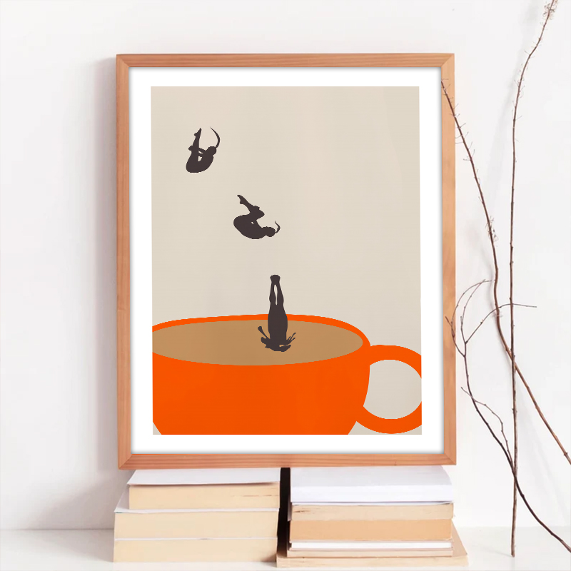 Funny Girl Coffee Tea Cup Medi - огляд і ціна Coffee Tea Picture