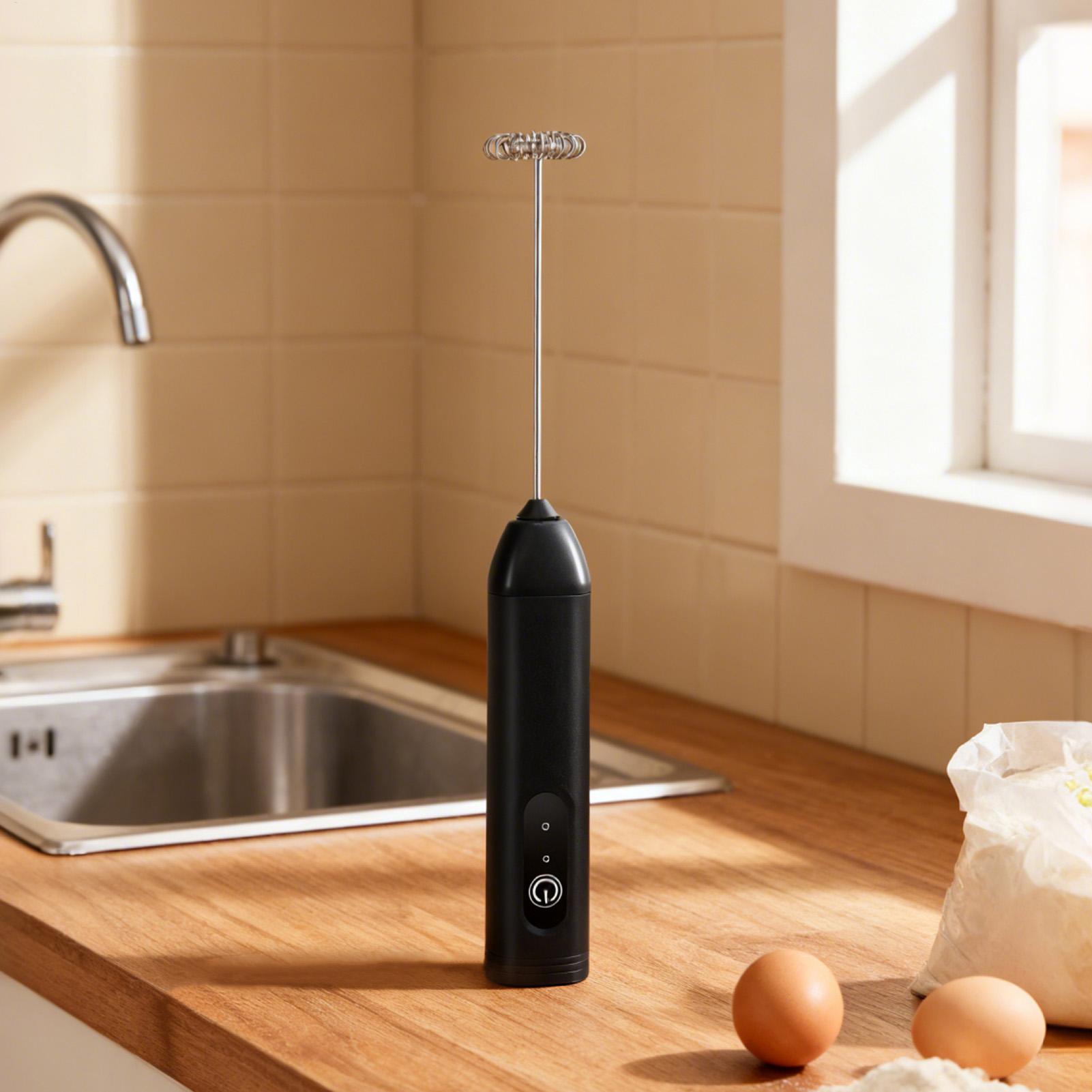 Handheld Milk Frother Wand Rec - огляд і ціна Coffee Tea Milk