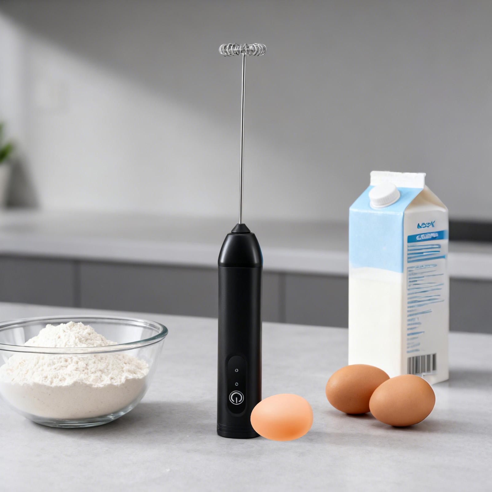 Handheld Milk Frother Wand Rec - огляд і ціна Coffee Tea Milk