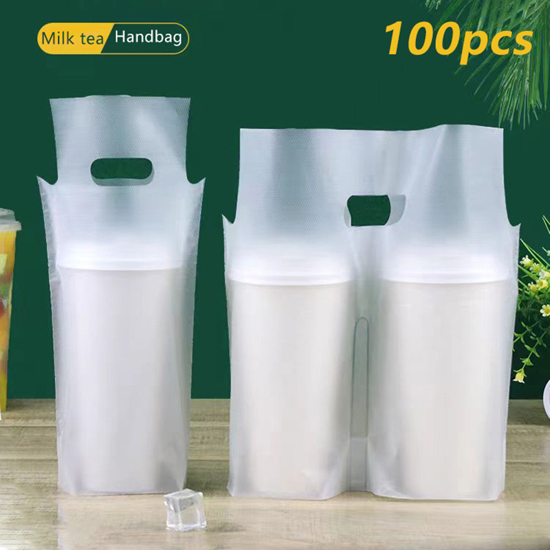 100Pcs Single/Double Cup Milk  - огляд і ціна Coffee Tea Milk