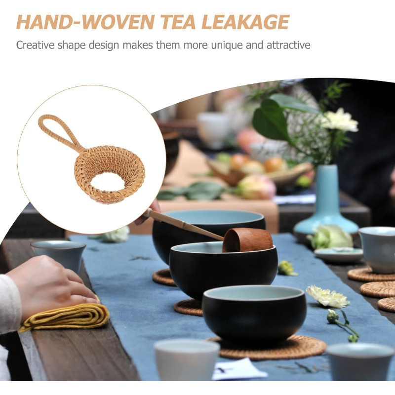 Rattan Tea Strainer Handmade T - огляд і ціна Tea Strainer Mesh