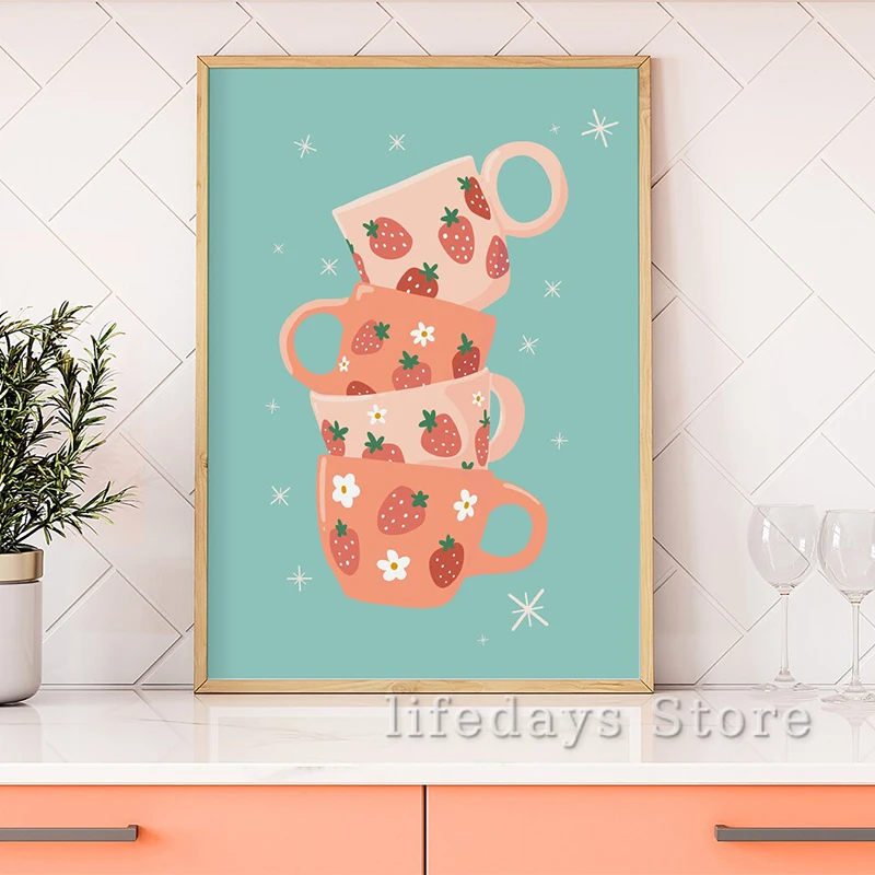 Canvas Painting Colourful Kitc - огляд і ціна Coffee And Tea Lyrics