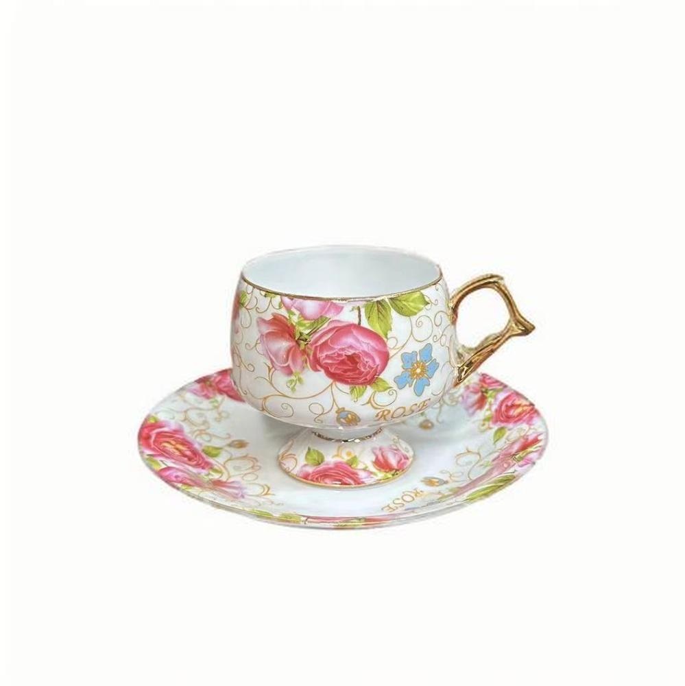 French Full Flower Coffee Cup  - огляд і ціна Coffee Tea English