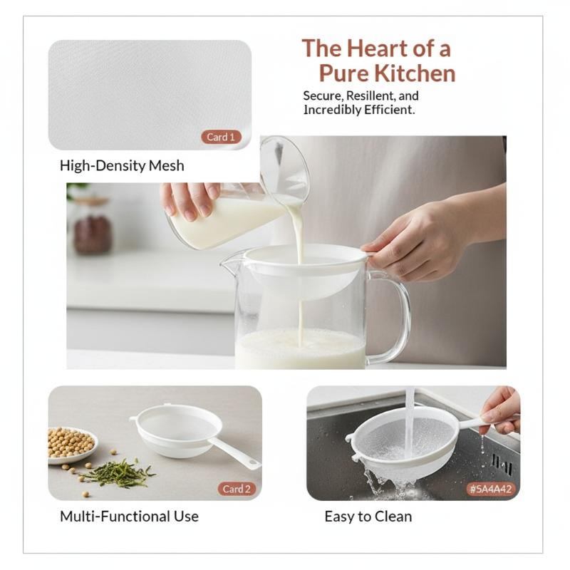Multipurpose Handheld Plastic  - огляд і ціна Tea Strainer Mesh