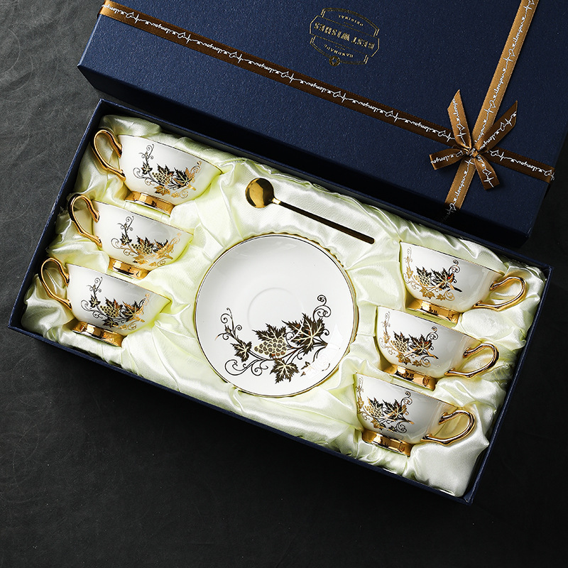 Coffee Cup Small Exquisite Set - огляд і ціна Coffee Tea English