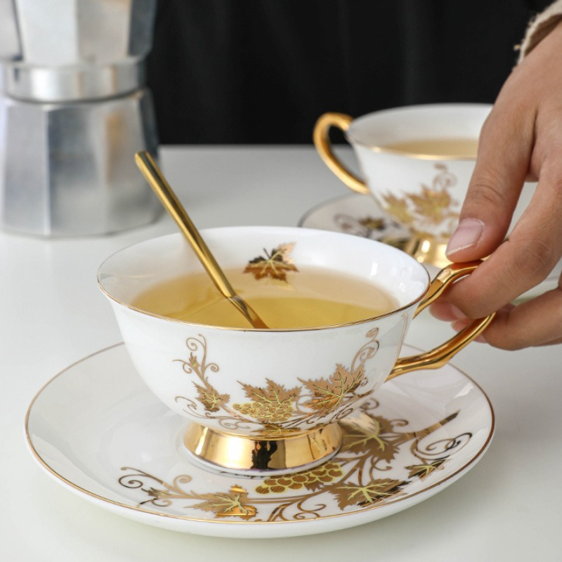 Coffee Cup Small Exquisite Set - огляд і ціна Coffee Tea English