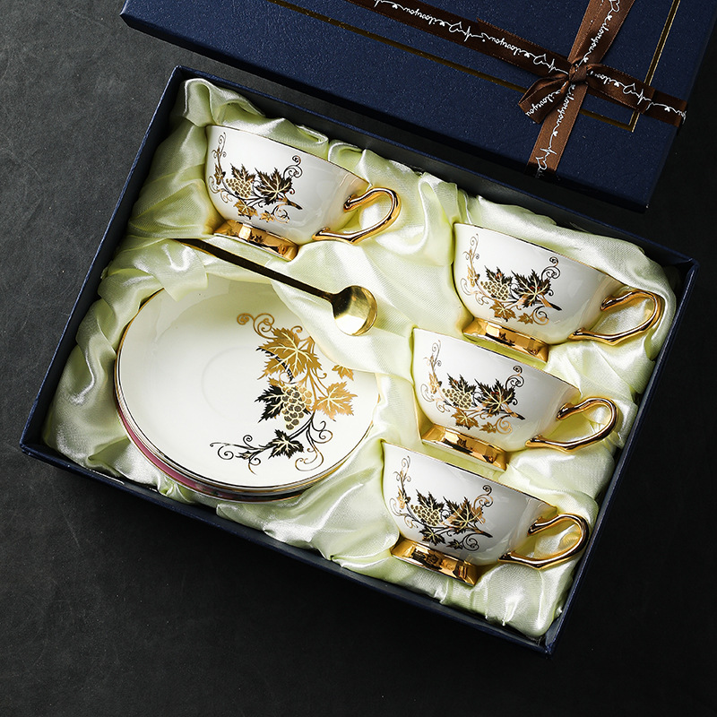 Coffee Cup Small Exquisite Set - огляд і ціна Coffee Tea English