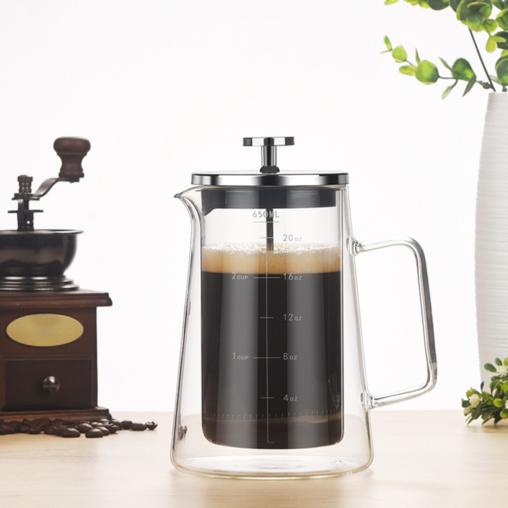 Double Layers French Press Pot - огляд і ціна French Press Coffee & Tea