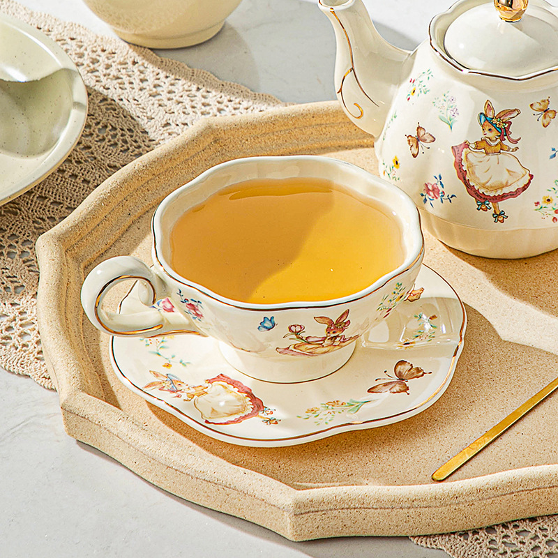 English retro coffee cup and p - огляд і ціна Coffee Tea English