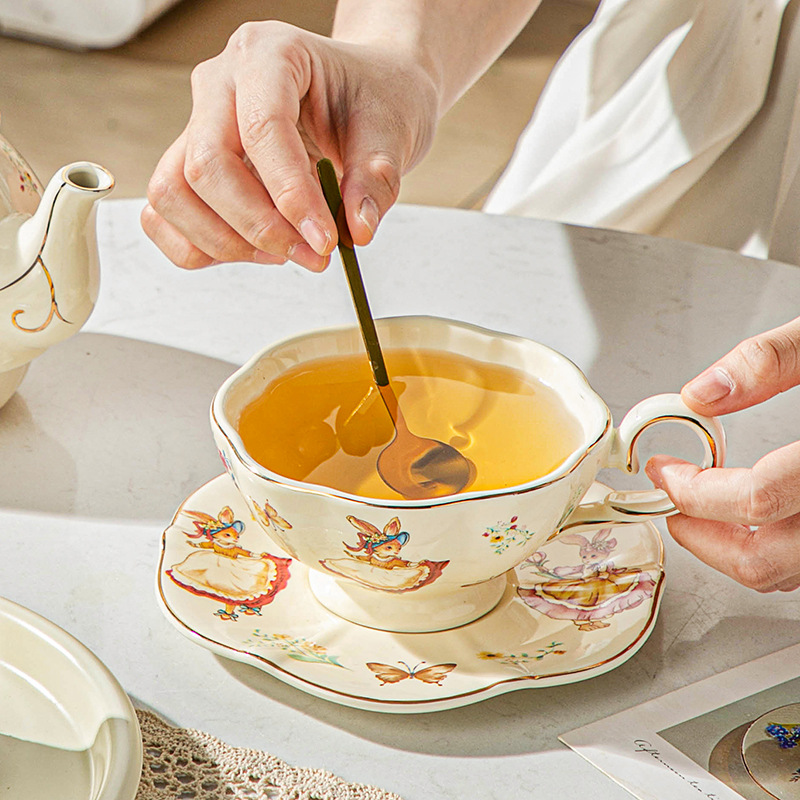 English retro coffee cup and p - огляд і ціна Coffee Tea English