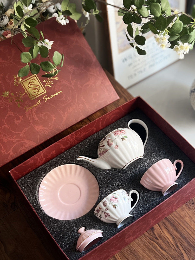 Coffee Cup Set Simple European - огляд і ціна Coffee Tea Gift Set