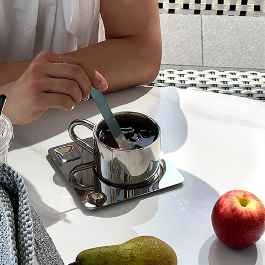 Minimalist Nordic Mug 3pcs Set - огляд і ціна Espresso Cup Saucer