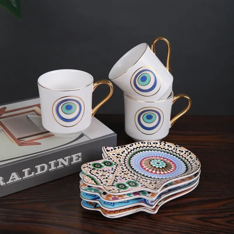 Retro Hanging Ear Creative Cer - огляд і ціна Espresso Cup Saucer