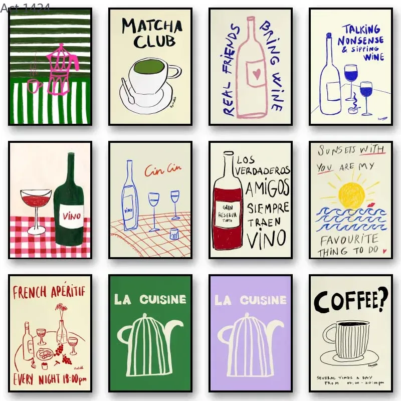 (1pc frameless)Minimalist Colo - огляд і ціна Coffee Tea Picture