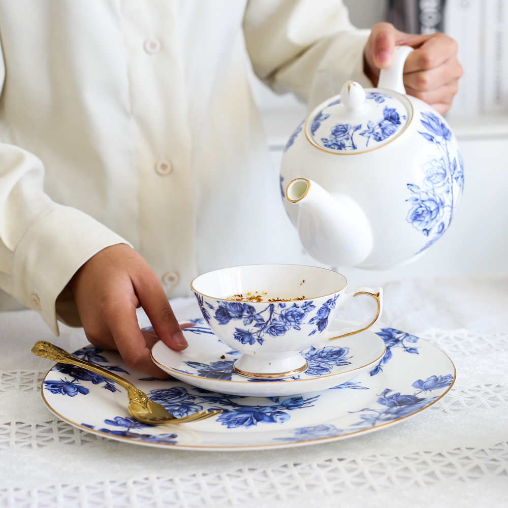Bone China Coffee Cup Set, Eng - огляд і ціна Coffee Tea English