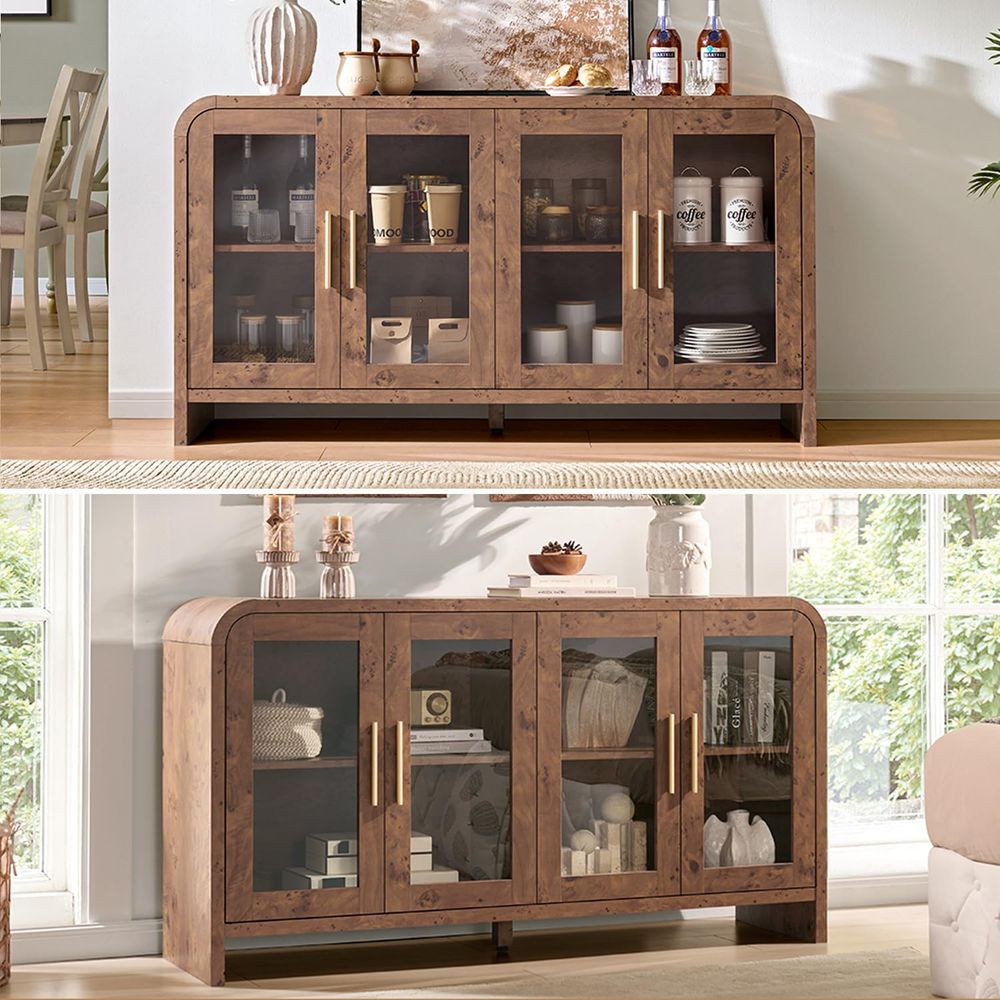 Sideboard Buffet Cabinet with  - огляд і ціна Coffee & Tea Haus