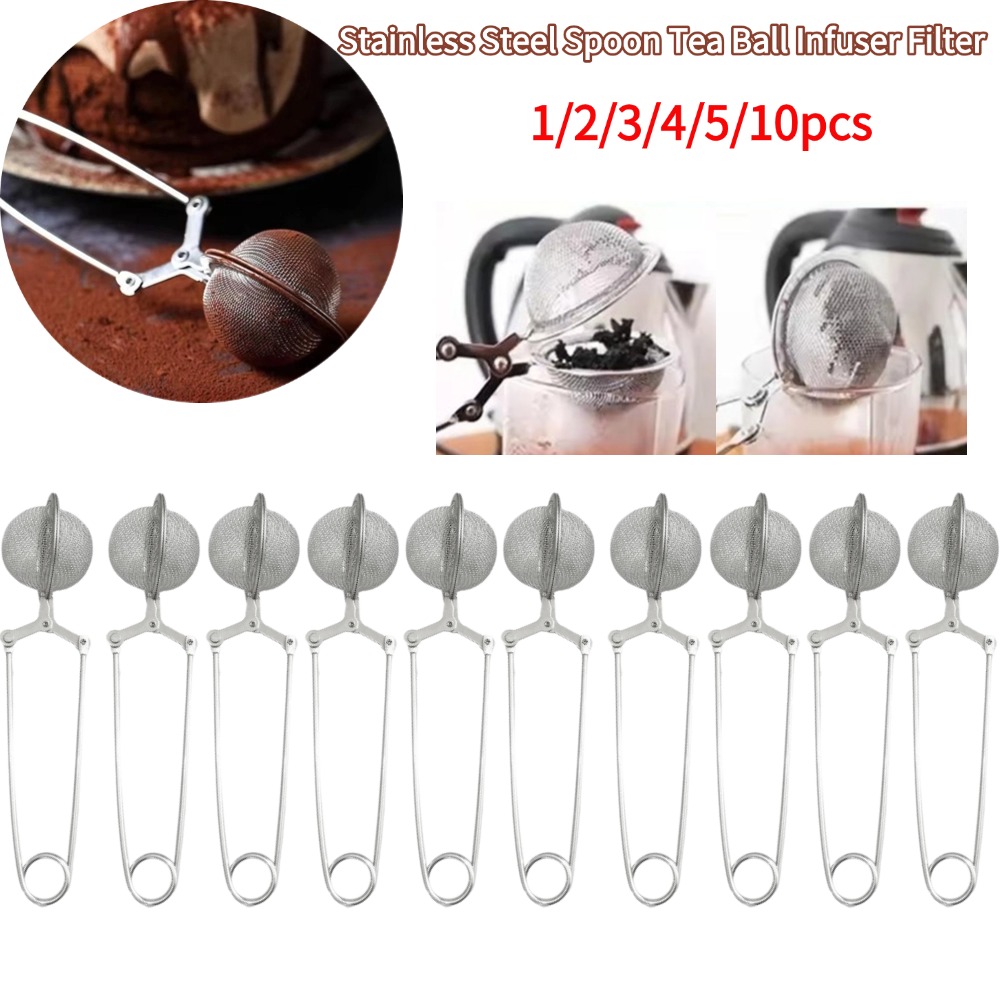 Stainless Steel Spoon Tea Ball - огляд і ціна Tea Strainer Mesh