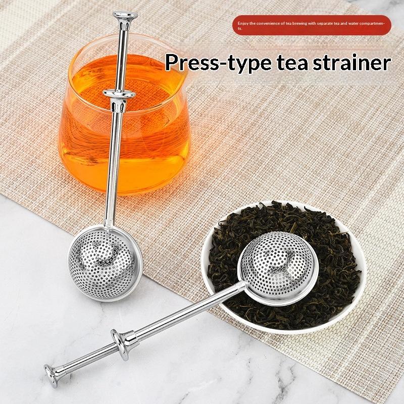 Long Handle Stainless Steel Te - огляд і ціна Tea Strainer Mesh