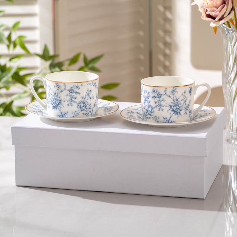 New European Bone China Coffee - огляд і ціна Coffee Tea Gift Set